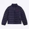 Polo Ralph Lauren Navy Down Jacket In Blue