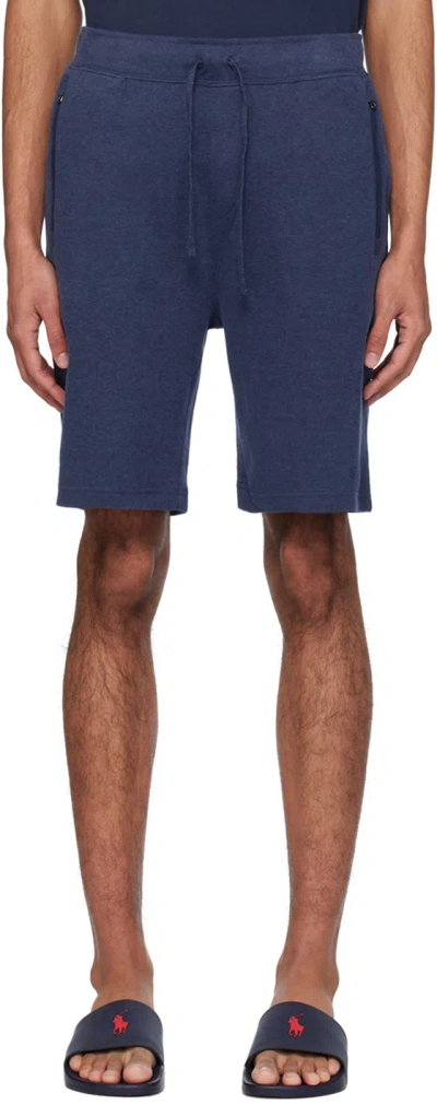 Polo Ralph Lauren Navy Drawstring Shorts In C9949 Navy Heather