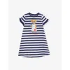 Polo Ralph Lauren Striped Polo Bear Cotton Tee Dress