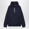 Polo Ralph Lauren Logo Hoodie In Blue