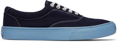 Polo Ralph Lauren Navy Keaton Sneakers In Newport Navy