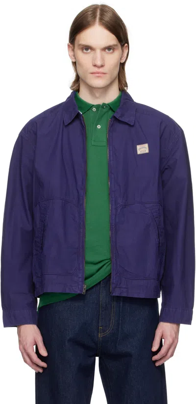 Polo Ralph Lauren Navy Lightweight Twill Jacket In Newport Navy X