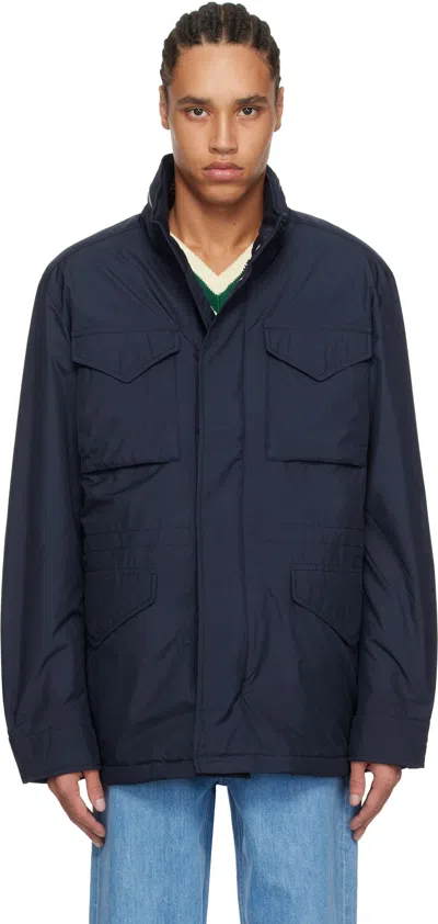 Polo Ralph Lauren Navy Packable Field Jacket In Collection Navy