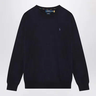 Polo Ralph Lauren Navy Pima Sweatshirt
