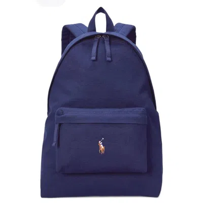 Polo Ralph Lauren Navy Pony Canvas Backpack