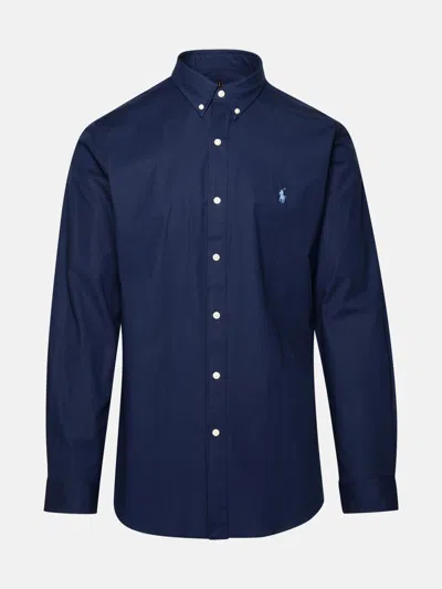 Polo Ralph Lauren Navy Stretch Cotton Shirt