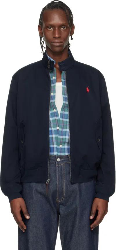 Polo Ralph Lauren Navy 'the Bedford Twill' Jacket In Blue