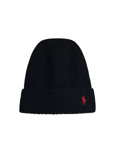 Polo Ralph Lauren Navy Wool Beanie