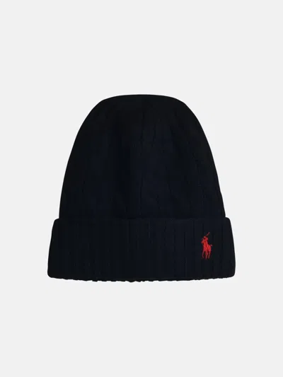 Polo Ralph Lauren Navy Wool Beanie