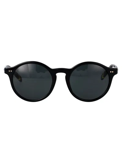 Polo Ralph Lauren Nero Lucido Acetate Sunglasses In Black