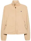 Polo Ralph Lauren Polo Pony Cotton Jacket In Neutrals