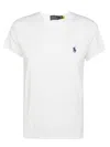 Polo Ralph Lauren Polo Pony Slim Cotton T-shirt In White
