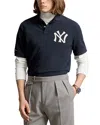 Polo Ralph Lauren New York Yankees Polo In Aviator Navy