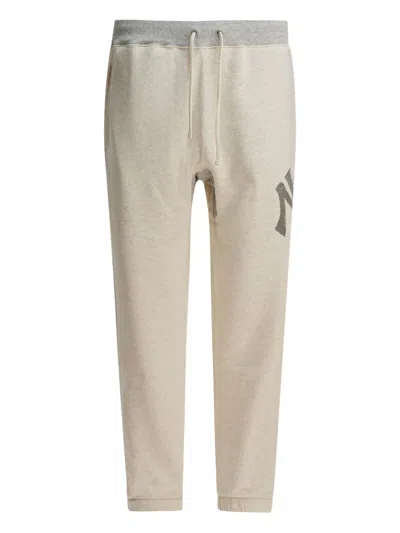 Polo Ralph Lauren New York Yankees™-print Drawstring Track Pants In Brown