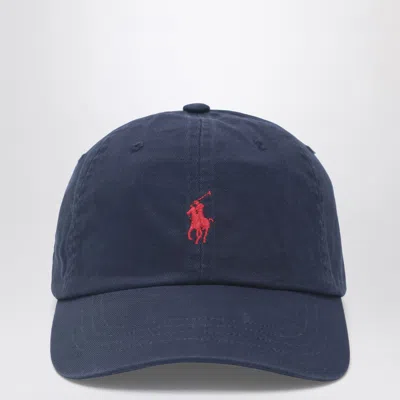 Polo Ralph Lauren Newport Navy Baseball Cap With Logo In Blue