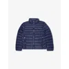 Polo Ralph Lauren Newport Navy Boys' P-layer 2 Packable Quilted Jacket In Blue