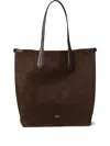 Polo Ralph Lauren Bellport Suede North South Tote