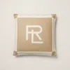 Polo Ralph Lauren Northam Throw Pillow In Camel/cream