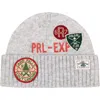 Polo Ralph Lauren Northwest Passage Patch Beanie In Gray