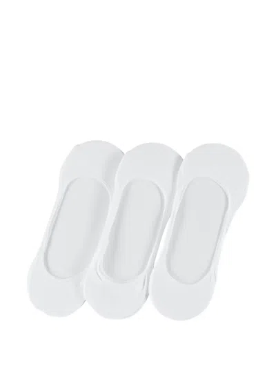 Polo Ralph Lauren No-show Socks (set Of Three) In White