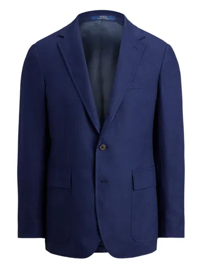 Polo Ralph Lauren Notched-lapels Blazer In Blue