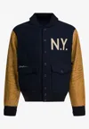 Polo Ralph Lauren Ny Bomber Jacket In Blue
