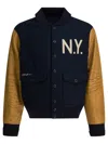 Polo Ralph Lauren Ny Bomber Jacket In Blue