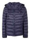Polo Ralph Lauren Water-resistant Packable Puff Hooded Jacket In Azul