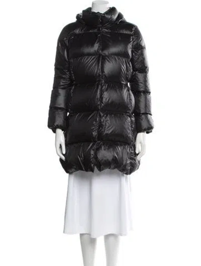 Pre-owned Polo Ralph Lauren Nylon Down Jacket In Black