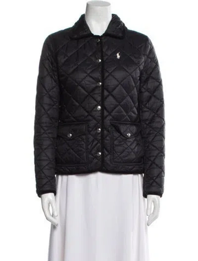 Pre-owned Polo Ralph Lauren Nylon Jacket In Black