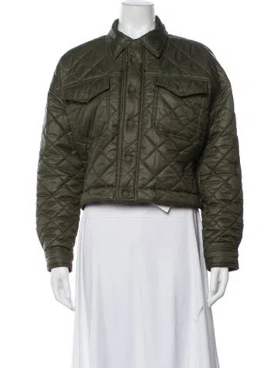 Pre-owned Polo Ralph Lauren Nylon Jacket In Green