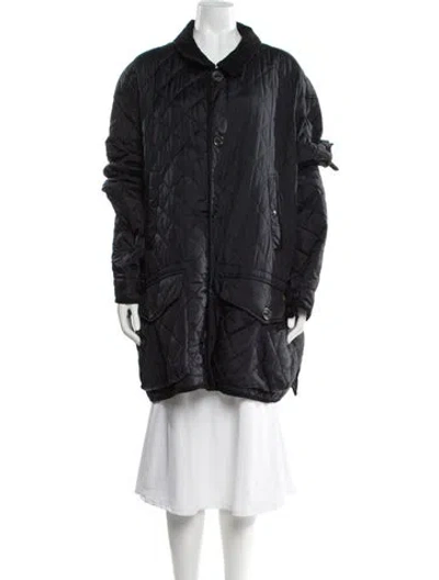 Pre-owned Polo Ralph Lauren Nylon Parka In Gray