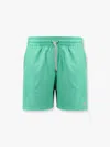 Polo Ralph Lauren 5.75-inch Traveler Classic Swim Trunk Man Swim Trunks Green Size Xxl Recycled Poly In Green