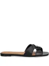Polo Ralph Lauren O-ring Slides In Black