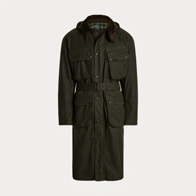 Polo Ralph Lauren Oilcloth Bike Coat In Oilclothgreenx