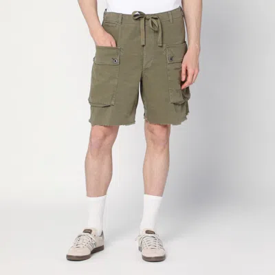 Polo Ralph Lauren Olive Green Cotton Cargo Shorts
