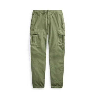 Pre-owned Polo Ralph Lauren Olive Green Relaxed Fit Ripstop Cargo Utility Pants