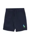 Polo Ralph Lauren Ombré Pony-print Shorts In Blue
