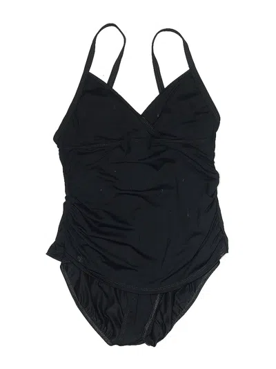 Pre-owned Polo Ralph Lauren One Piece Swimsuit In Black