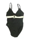Polo Ralph Lauren One Piece Swimsuit In Black