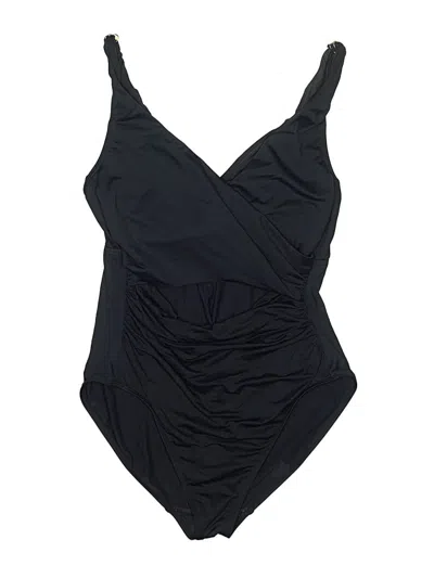 Pre-owned Polo Ralph Lauren One Piece Swimsuit In Black