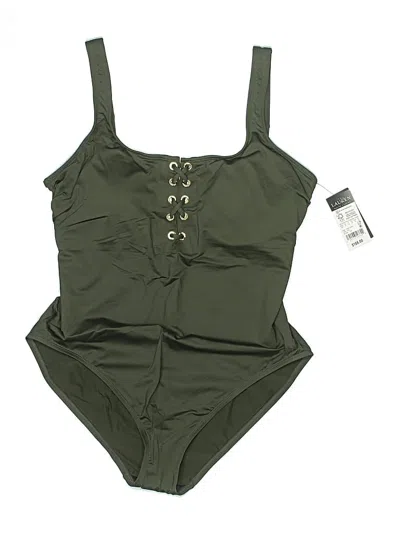 Polo Ralph Lauren One Piece Swimsuit In Green