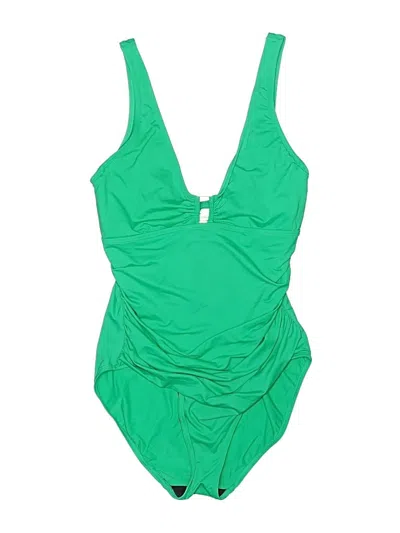 Pre-owned Polo Ralph Lauren One Piece Swimsuit In Green