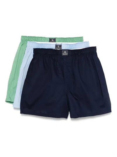 Polo Ralph Lauren Open Boxer 3 Pack Boxer In Green
