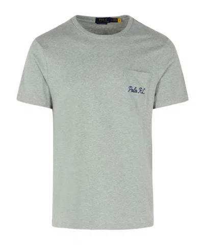 POLO RALPH LAUREN POLO RALPH LAUREN EXPLORER BEAR BACK PRINTED CREWNECK T-SHIRT