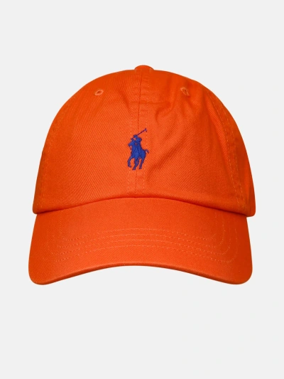 Polo Ralph Lauren Orange Cotton Hat