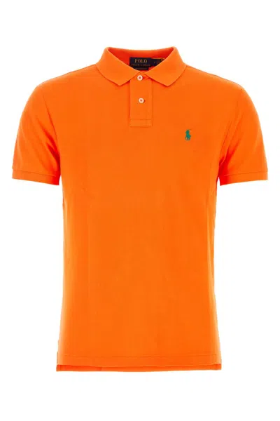 Polo Ralph Lauren Orange Piquet Polo Shirt