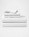 Polo Ralph Lauren Organic 464 Percale California King Fitted Sheet In Pebble