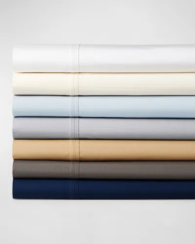 Polo Ralph Lauren Organic 464 Percale Queen Fitted Sheet In Loft Gray