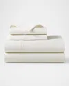 Polo Ralph Lauren Organic 464 Percale Twin Fitted Sheet In Alabaster